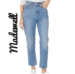 Madewell Classic Straight Distressed Denim Jeans Magic Pockets 43x25.5 ***Read**